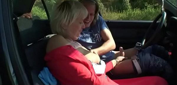  Very old blonde granny sex